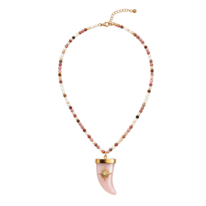 Maison Calix Lois Horn Hand Made Necklace