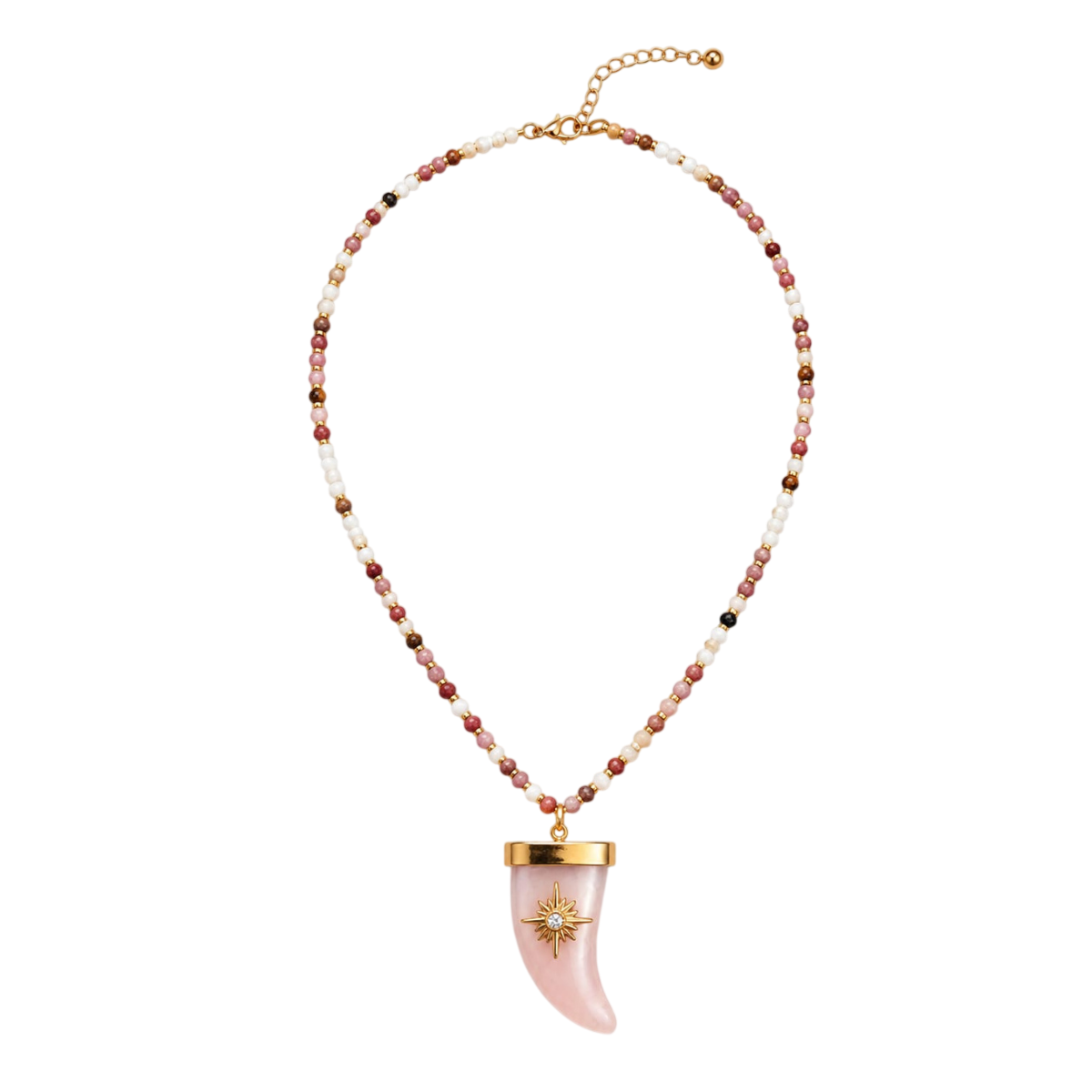 Maison Calix Lois Horn Hand Made Necklace