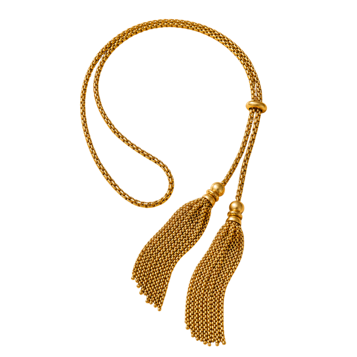 Maison Calix Audrey Tassel Necklace