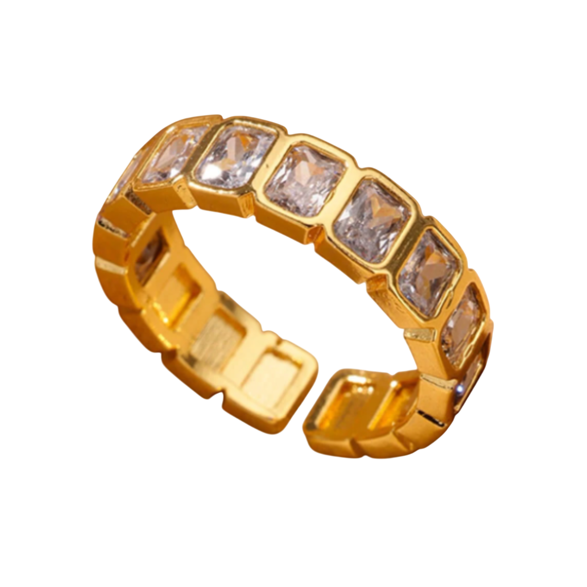 Fleur De Fleur Veronika Adjustable Ring - Image 2