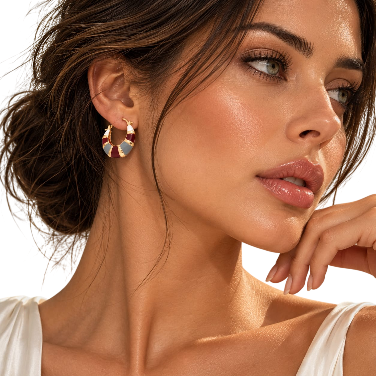 Emberr West Janice Mini Hoop Earring - Image 2